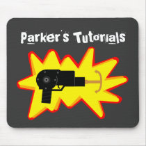 Parker's Tutorials Mousepad by Parkerstutorials Parker's Tutorials Mousepad