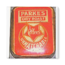 Parke's 1900 Coffee Tin magnets by LHParkeCo Parke's 1900 Coffee Tin magnets