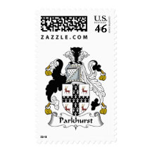 Parkhurst Family Crest Stamps