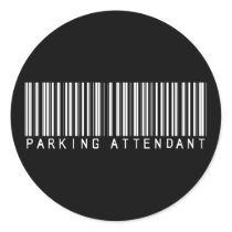 Parking Attendant Bar Code stickers by NotWorking Parking Attendant Bar Code stickers