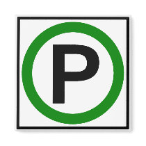 Parking Permitted Highway Sign magnets