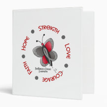Parkinson’s Butterfly 2 Inspirational Circle Binder