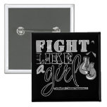 Parkinson's Disease Awareness Fight Like a Girl buttons