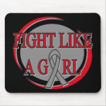 Parkinsons Disease Fight Like A Girl Circular mousepads