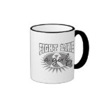 Parkinson's Disease Fight Like A Girl Sporty Callo mugs