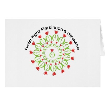 parkinson's disease, parkinsons disease, tulip, pd greeting card