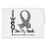Parkinsons Disease Ribbon For My Uncle Cards