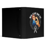 Parkinson's Disease - Rosie The Riveter - We Can D 3 Ring Binder