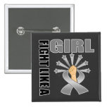 Parkinson's Disease Victory Fight Like A Girl buttons