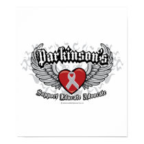 Parkinson's Disease Wings posters by fightcancertees Parkinson's Disease Wings posters