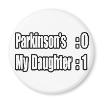 Parkinson's Scoreboard (Daughter) magnets