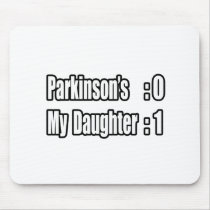 Parkinson's Scoreboard (Daughter) mousepads
