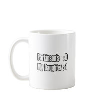 Parkinson's Scoreboard (Daughter) mugs