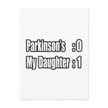 Parkinson's Scoreboard (Daughter) postcards