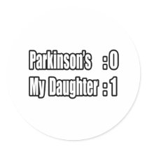 Parkinson's Scoreboard (Daughter) stickers