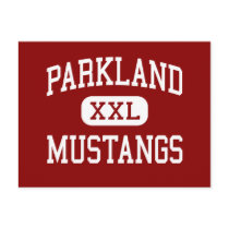 Parkland - Mustangs - High - Winston Salem postcards by customteamsportswear Parkland - Mustangs - High - Winston Salem postcards