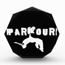 Parkour Athlete Acrylic Award