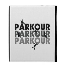Parkour Free Running iPad Cases
