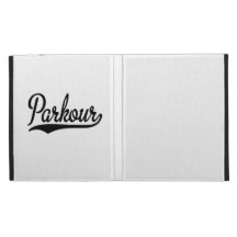 parkour iPad folio cases
