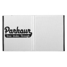 parkour iPad folio cover