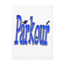 Parkour postcards