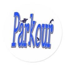 Parkour stickers