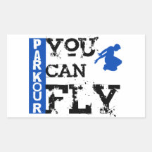 Parkour - You Can Fly Stickers