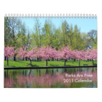 Parks Are Free 2011 Calendar