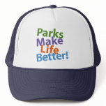 Parks Make Life Better! Official Logo hats