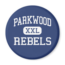 Parkwood - Rebels - High - Monroe North Carolina magnets