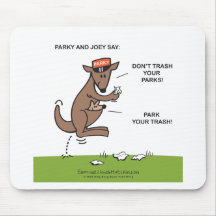 Parky & Joey Mousepad