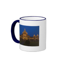 Parliament Buildings in Victoria mugs by Onomonopia Parliament Buildings in Victoria mugs