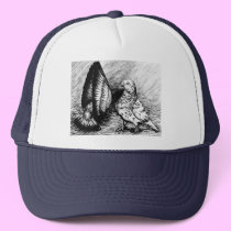 Parlor Roller Pigeons hats