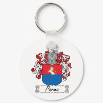 Parma Family Crest keychains