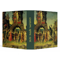 Parnassus; Mars and Venus by Andrea Mantegna 3 Ring Binders