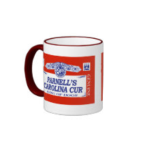 Parnell's Carolina Cur mugs