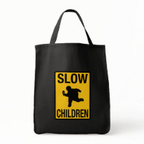 Parodia gorda de la placa de calle del niño de los bolsas