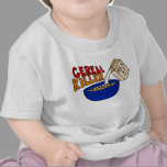 Parody Cereal Killer Breakfast Food Humor T-shirts