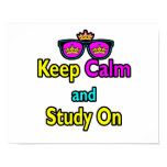 Parody Hipster Keep Calm And Study On Posters