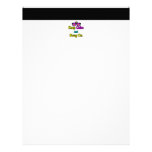 Parody Hipster Keep Calm And Swag On Custom Letterhead