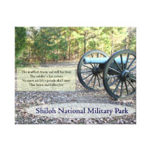 Parque militar nacional de Shiloh Lona Envuelta Para Galerias