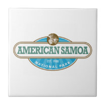Parque nacional de American Samoa azulejos