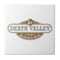 Parque nacional de Death Valley azulejos