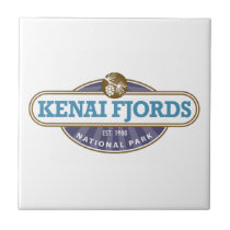 Parque nacional de los fiordos de Kenai azulejos