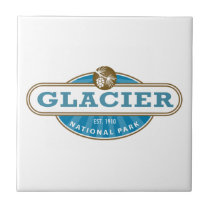 Parque Nacional Glacier azulejos