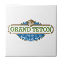 Parque nacional magnífico de Teton azulejos