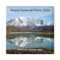 Parque Torres del Paine, Chile magnets by lshickzazzle Parque Torres del Paine, Chile magnets