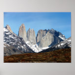 Parque Torres del Paine, Chile posters