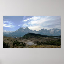 Parque Torres del Paine, Chile Print