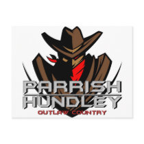 Parrish-Hundley Outlaw Country Post Card